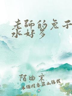 老师的兔子好软水好多