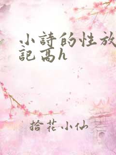 小诗的性放荡日记高h