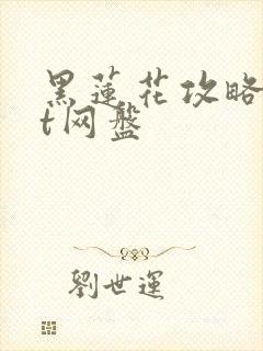 黑莲花攻略txt网盘