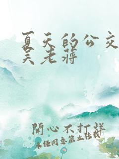 夏天的公交车老吴老蒋