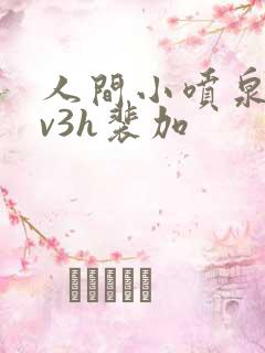 人间小喷泉h1v3h裴加