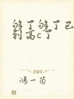 够了够了已经满到高c了