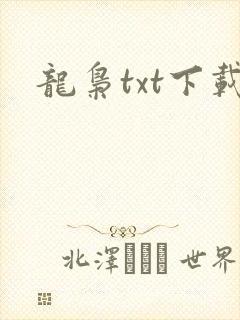 龙枭txt下载