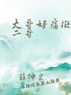 大哥好痛拨出去二哥