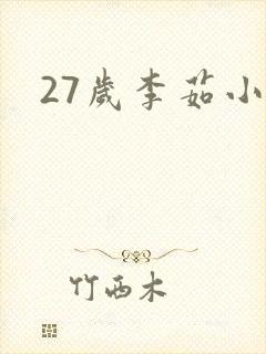 27岁李茹小说