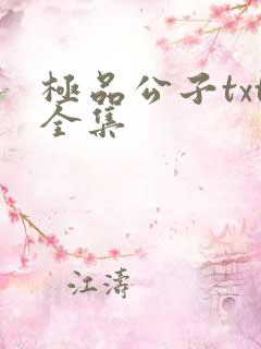 极品公子txt全集