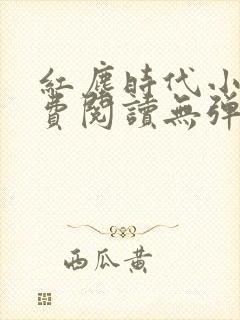 红尘时代小说免费阅读无弹窗