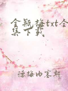 金瓶梅txt全集下载