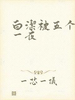 白洁被五个人玩一夜