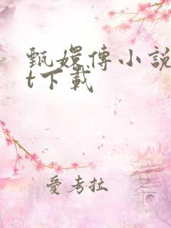 甄嬛传小说txt下载