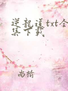 逆龙道txt全集下载