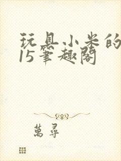 玩具小米的1一15笔趣阁