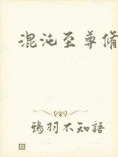 混沌至尊修神记