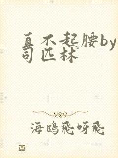 直不起腰by阿司匹林