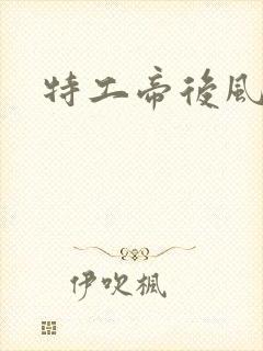 特工帝后风九少