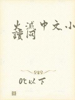 火灭中文小说阅读网