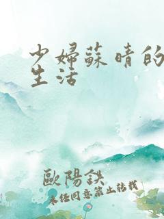 少妇苏晴的性荡生活