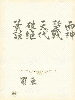 萧破天楚雨馨小说绝代战神