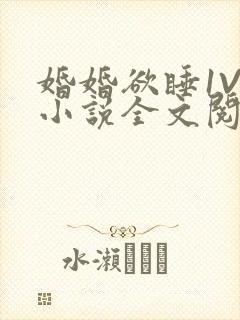 婚婚欲睡1V1小说全文阅读