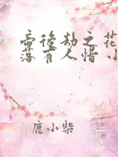 帝后劫之花开花落有人惜 小说