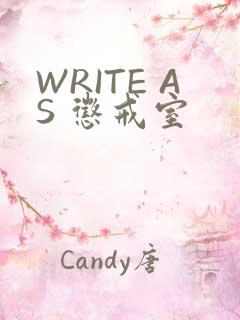 WRITE AS 惩戒室