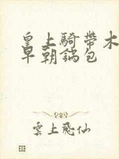 皇上骑带木棒的早朝锅包