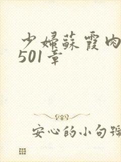 少妇苏霞肉欲第501章