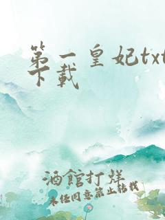 第一皇妃txt下载
