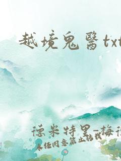 越境鬼医txt