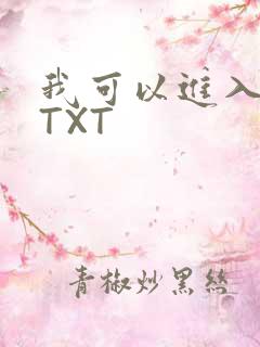 我可以进入你吗TXT