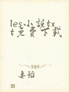 les小说txt免费下载