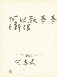 何以致拳拳txt新浪
