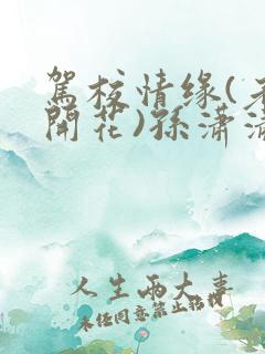 驾校情缘(老树开花)孙潇潇第一次趣笔阁