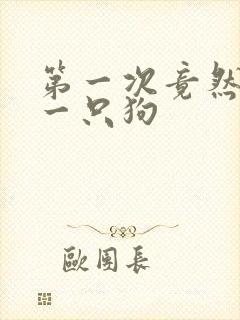 第一次竟然给了一只狗