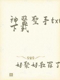神医圣手txt下载