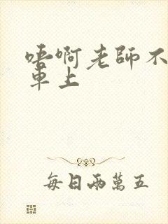 唔啊老师不可以车上