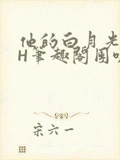 他的白月光HvH笔趣阁团叽叽