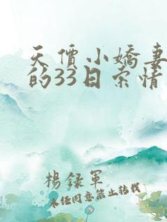 天价小娇妻总裁的33日索情