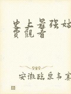 史上最强姑爷免费观看