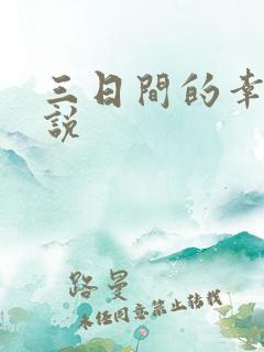 三日间的幸福小说