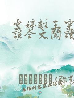 云婷离王穿越小说全文阅读