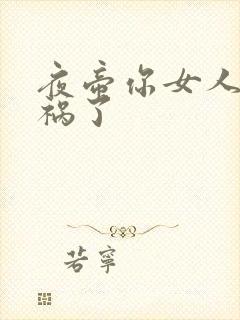 夜帝你女人又闯祸了