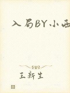入局BY小西