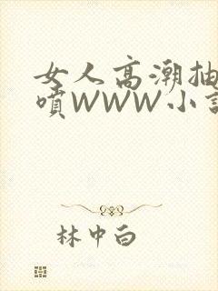 女人高潮抽搐潮喷WWW小说