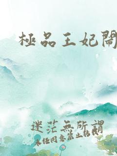 极品王妃闹王府