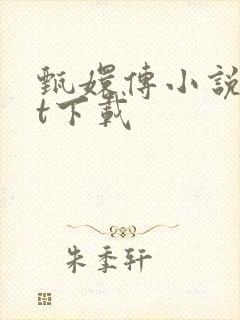 甄嬛传小说txt下载