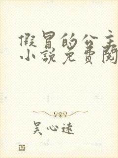 假冒的公主大人小说免费阅读