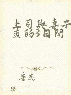 上司与妻子干到爽的3日间