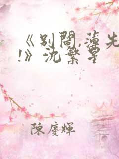 《别闹,薄先生!》沈繁星