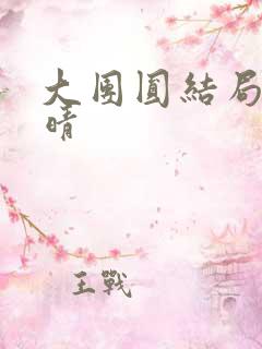 大团圆结局苏玉晴